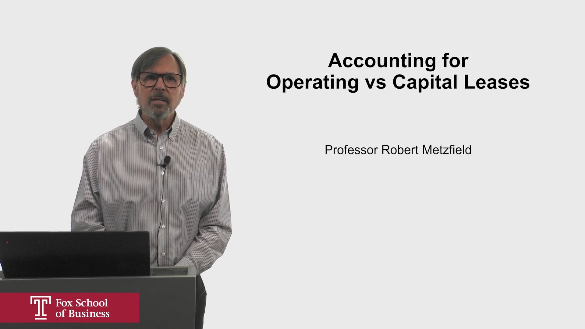 Login to view Accounting for Operating vs Capital Leases