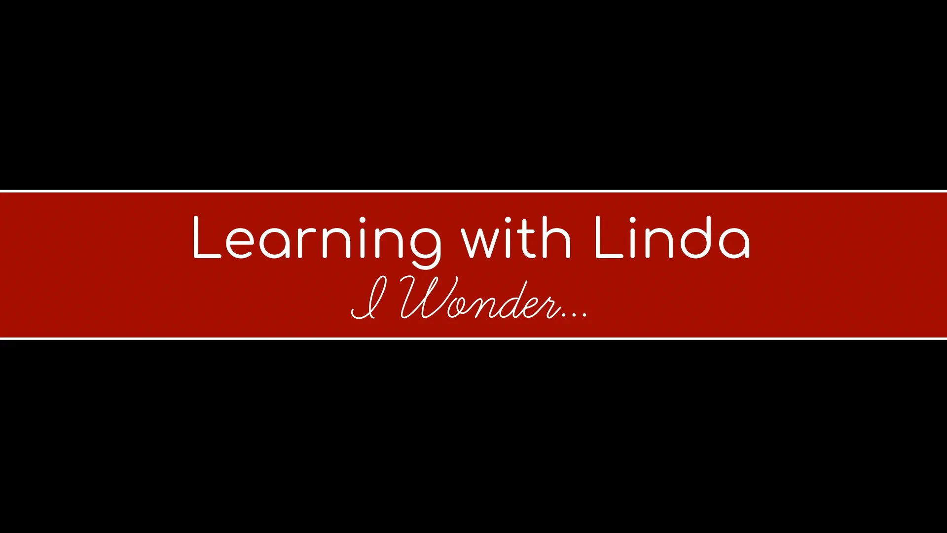 Learning with Linda Week 6 on Vimeo