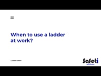 Ladder Safety Introduction