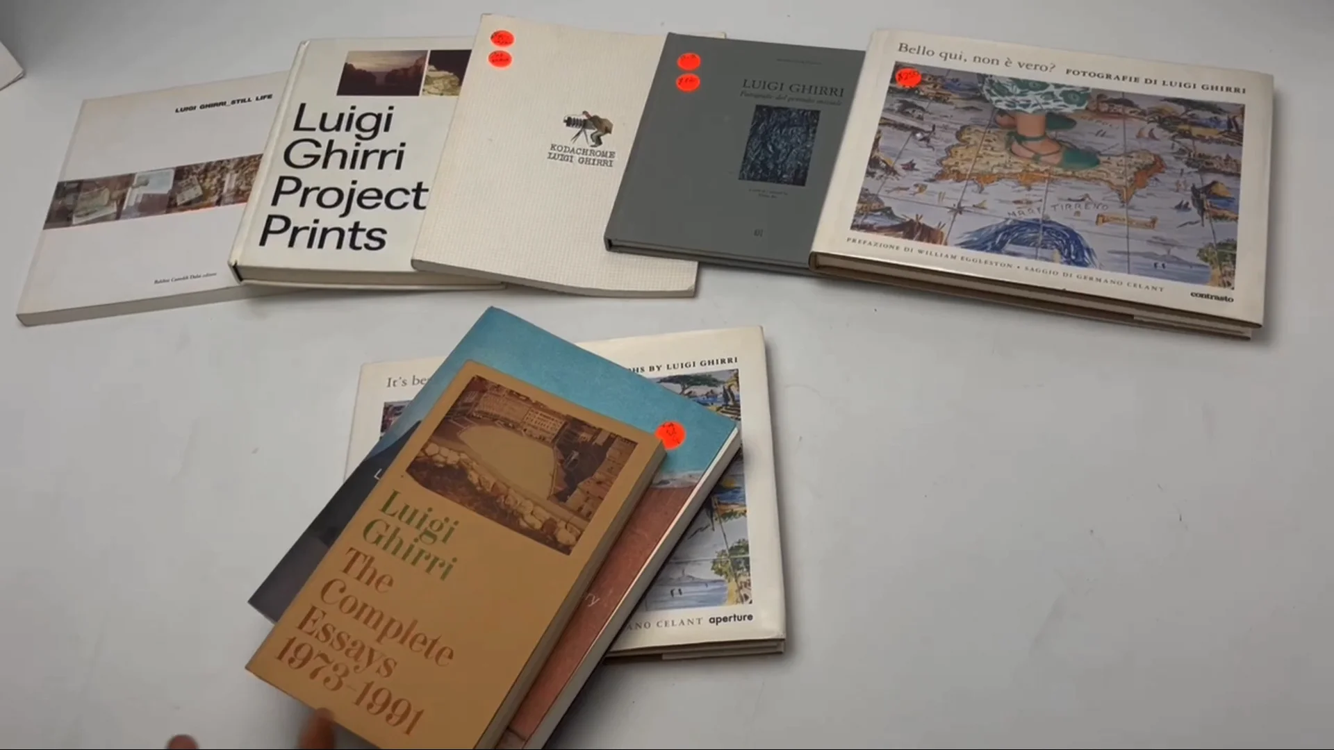 Luigi Ghirri Books, Group of 11 - Capsule Auctions