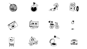Animated Wedding Icons, a Solid Icon by Prosymbols (Thumbnail 7 of 7)