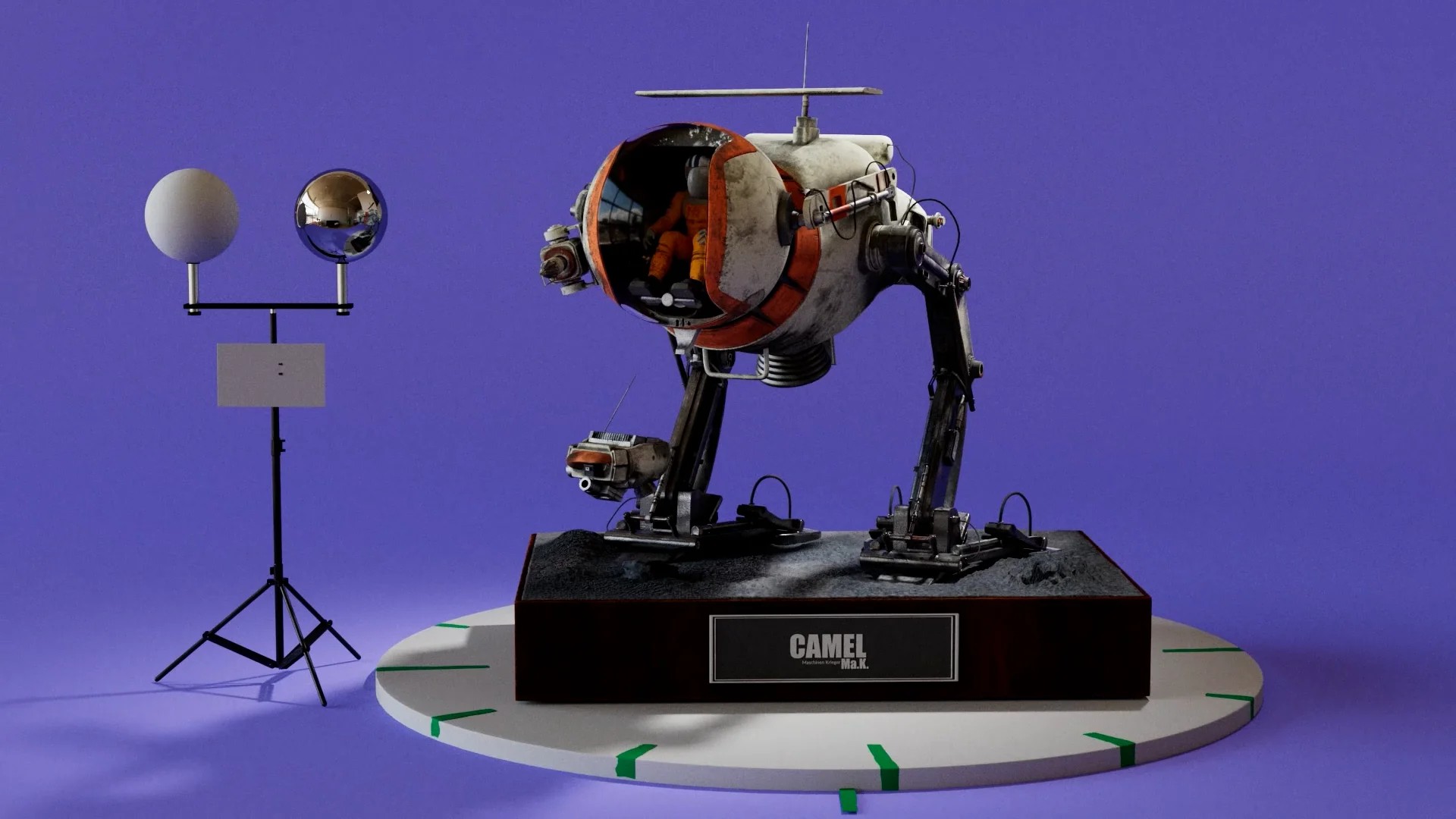 ArtStation - The Spacewalker - Camel | Maschienen Krieger Ma.K.