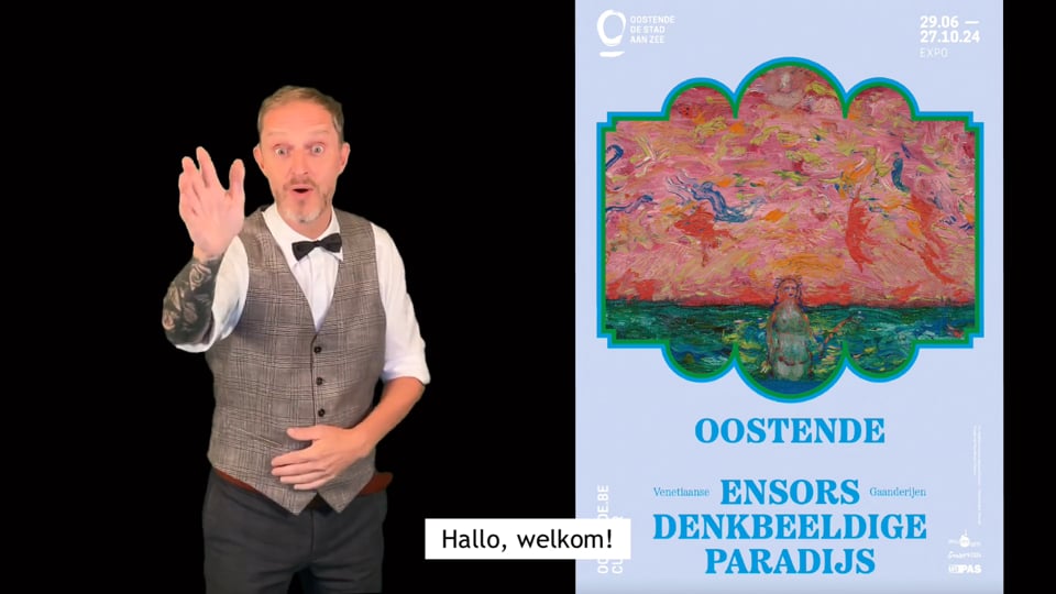 Trailer Visioguide Expo Ensors Denkbeeldige Paradijs - Venetiaanse Gaanderijen Oostende
