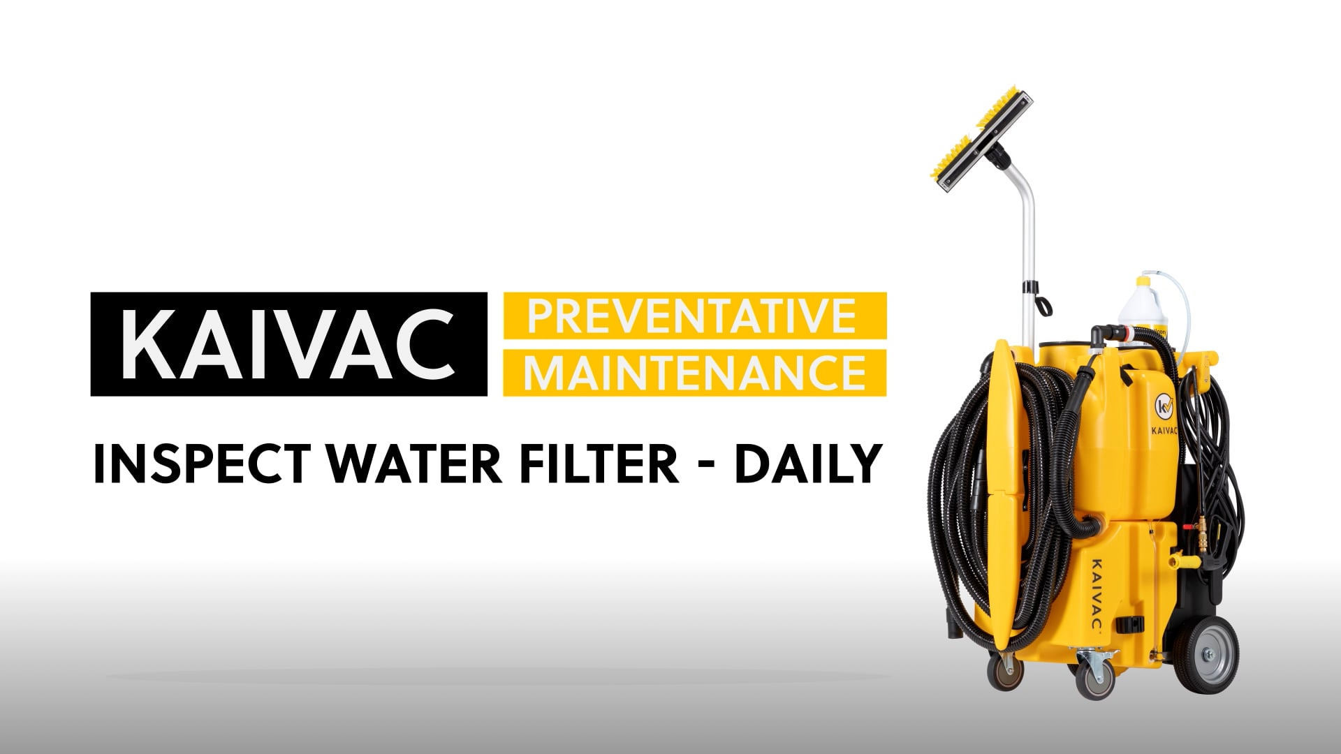 Inspect Water Filter - Daily - video thumbnail