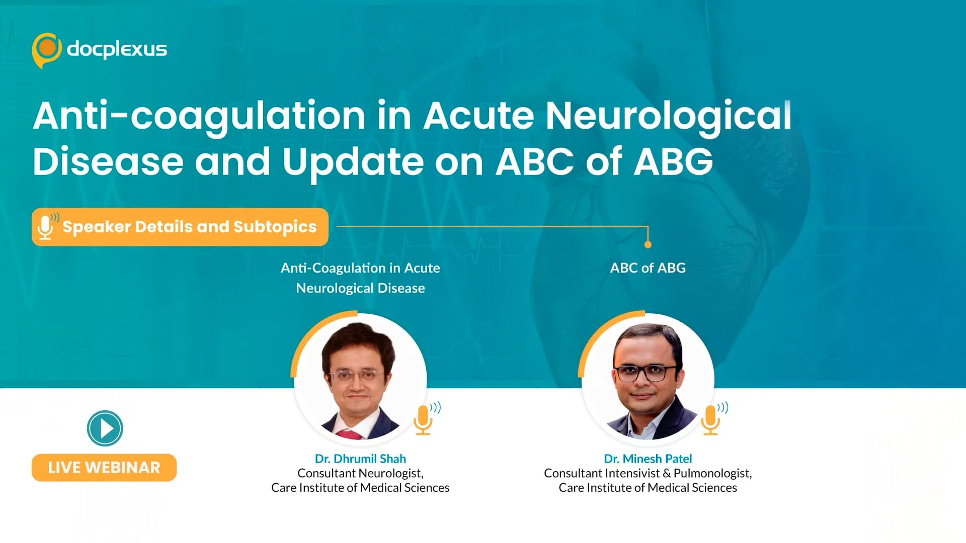 Anti-coagulation in Acute Neurological Disease and Update on ABC of ABG