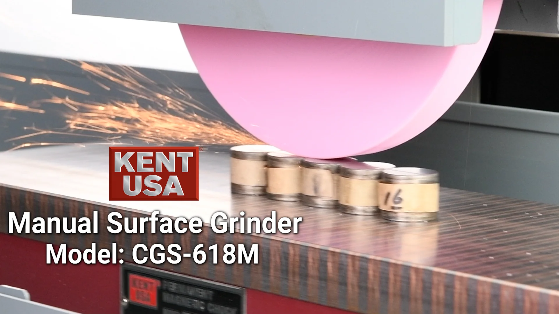 Buy CGS-618M Manual Hand Feed Grinders - Kent Industrial USA