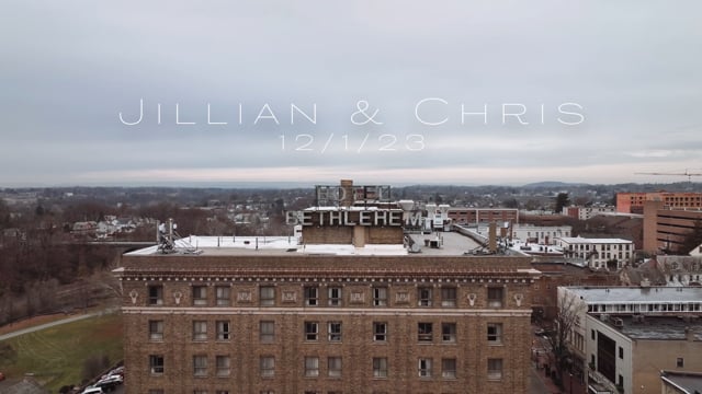 Jillian & Chris's Wedding Highlights // Historic Hotel Bethlehem in Bethlehem, PA