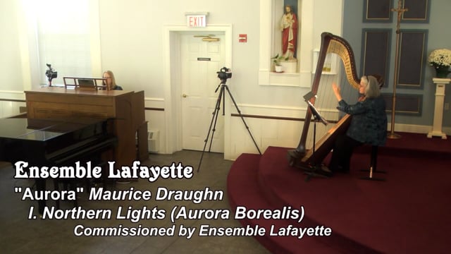 Maurice Draughn "Aurora for harp and organ"