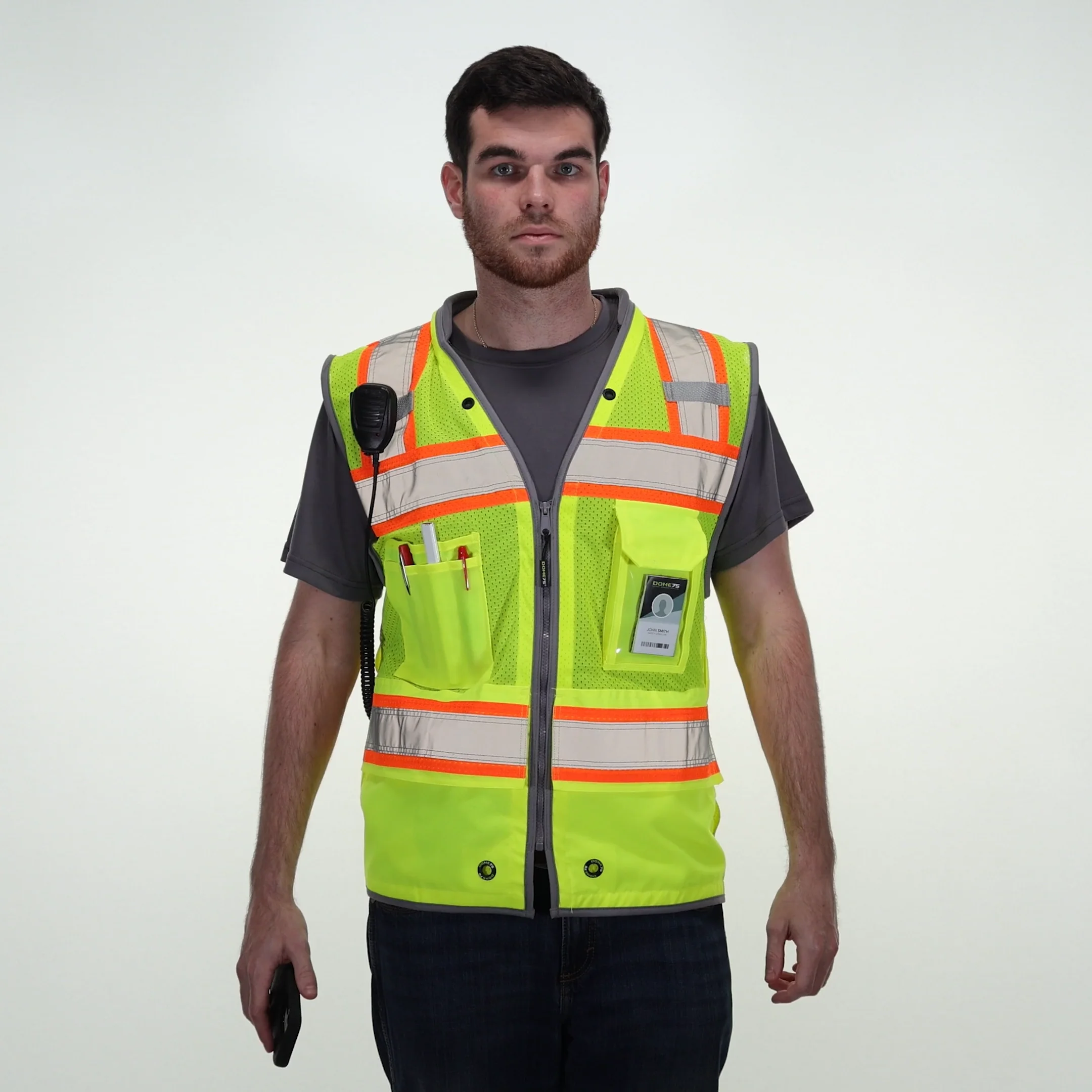 DOME75 OMNI Series Class 2 HiVis Contrast Heavy Duty Surveyors