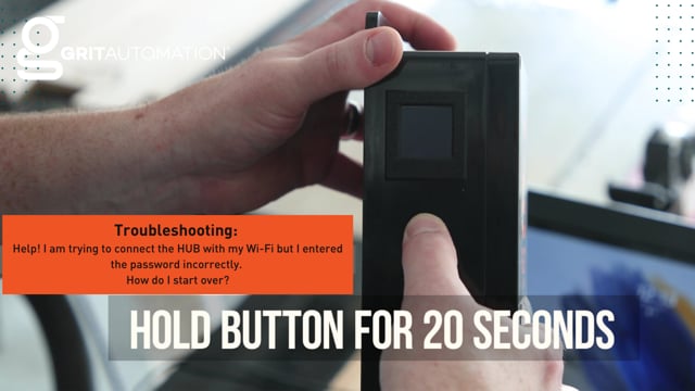 Troubleshooting: Hub Network Reset