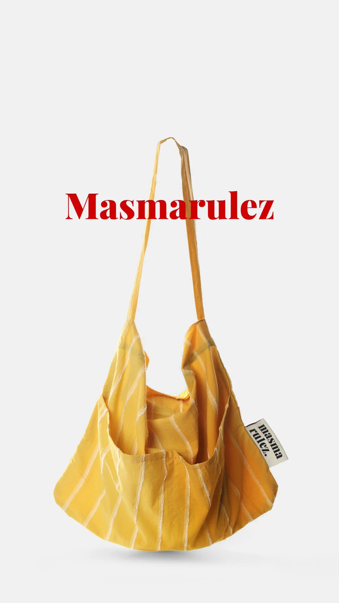 Rabbit eco bag_Wide yellow : Masmarulez [마스마룰즈]