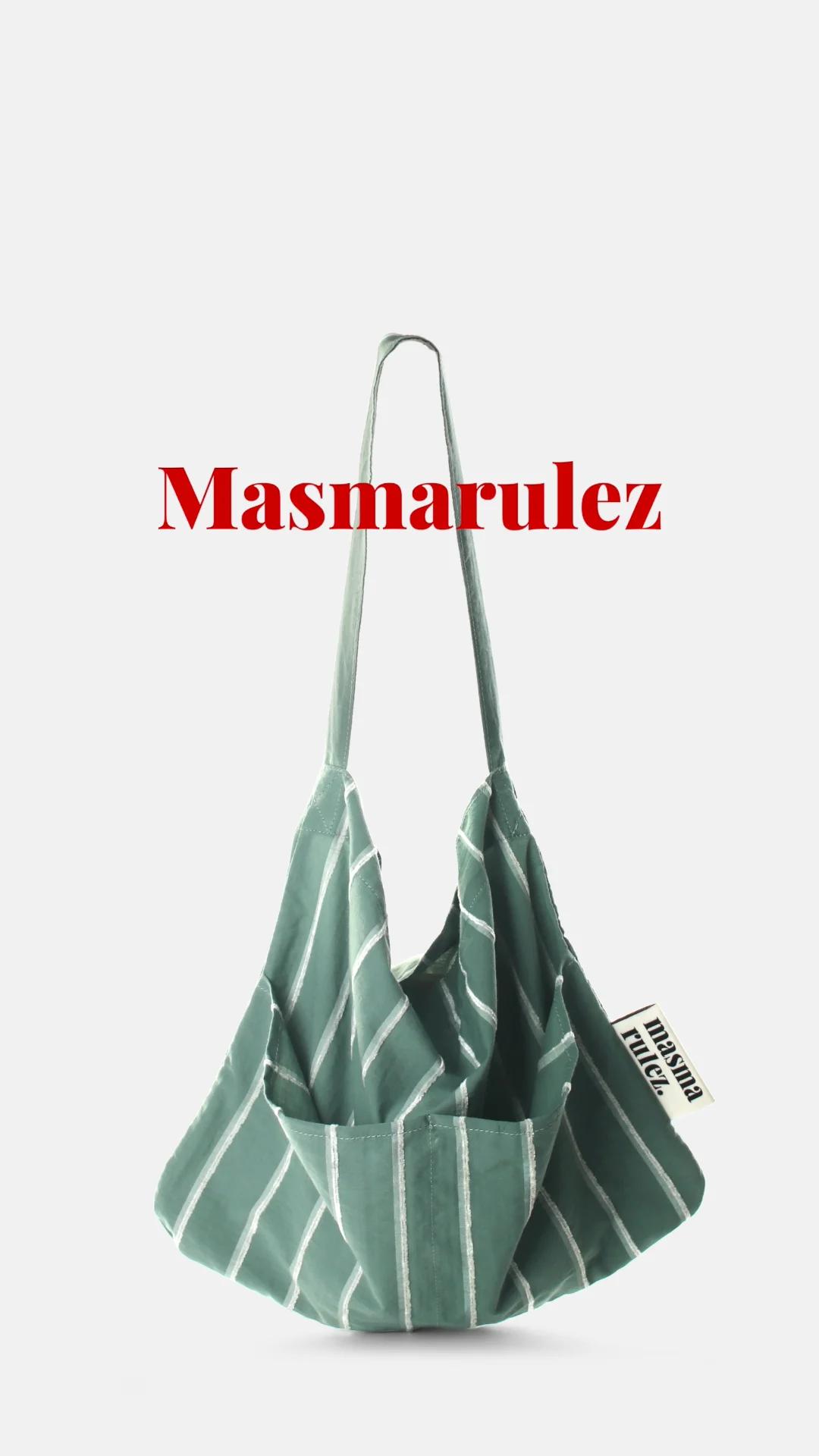 Rabbit eco bag_Wide khaki green : Masmarulez [마스마룰즈]