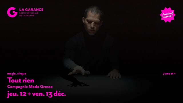 TEASER – Tout rien, Compagnie Modo Grosso