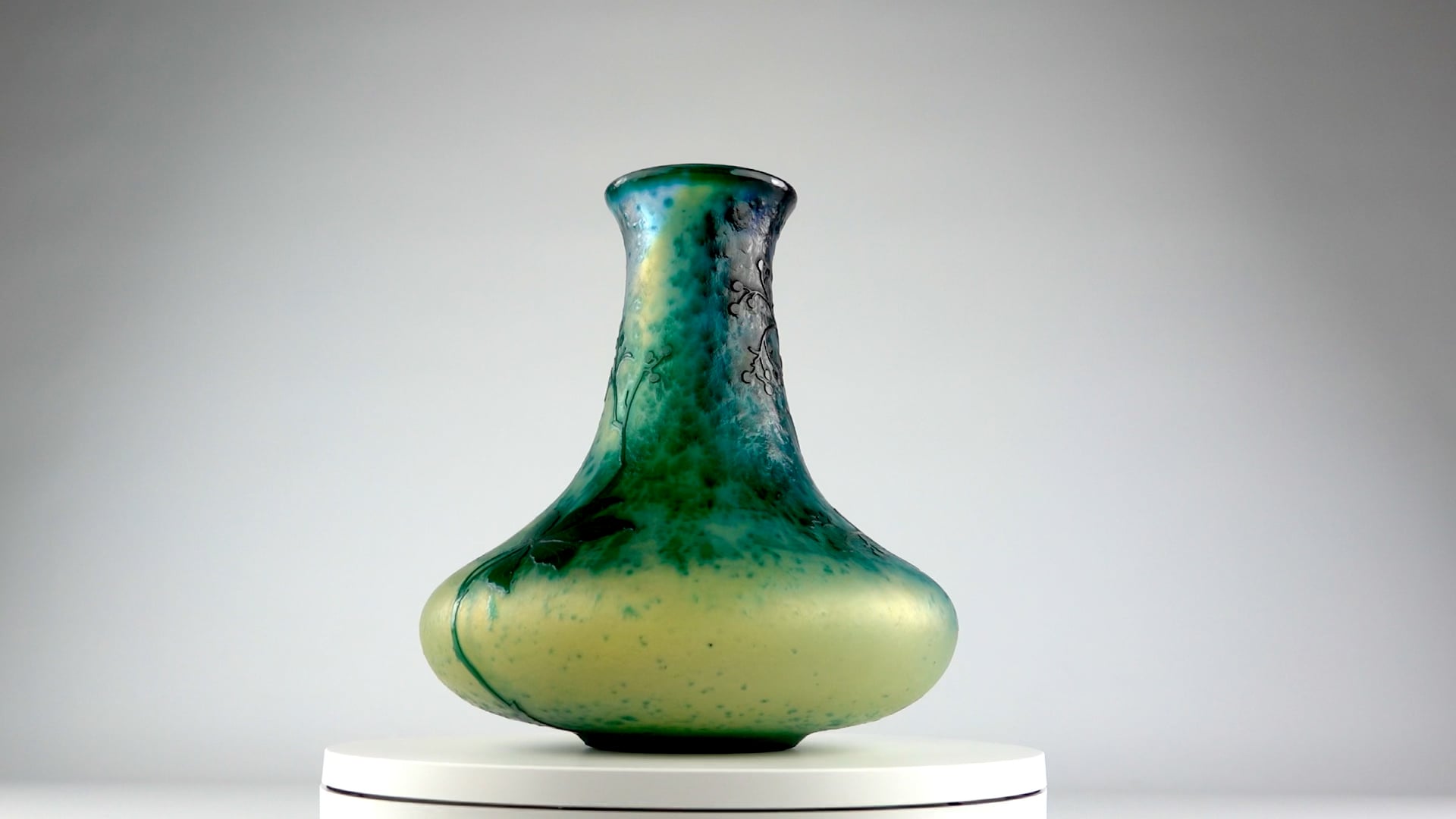 Daum # Nancy, Vase 