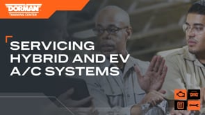 Servicing Hybrid and EV A/C Systems