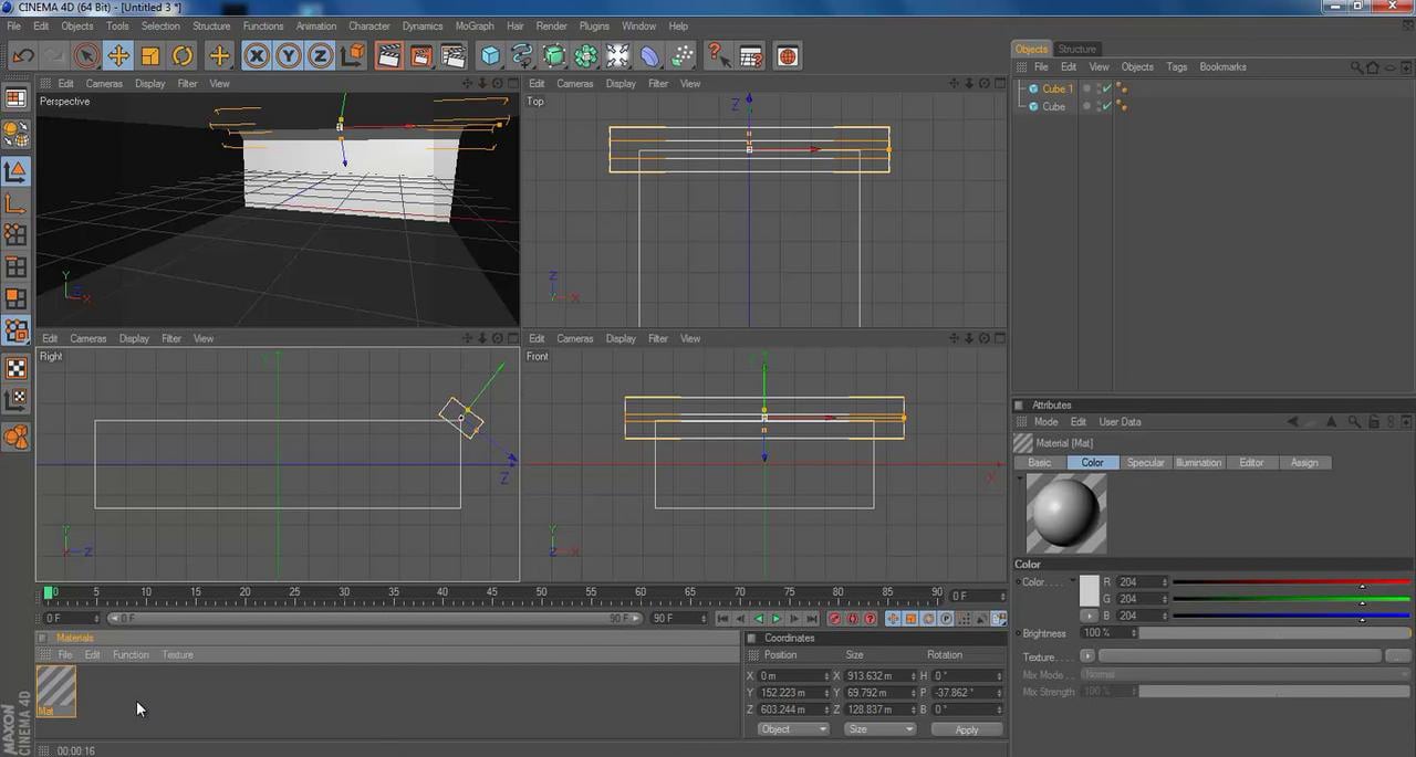 ambient occlusion in Cinema 4D on Vimeo
