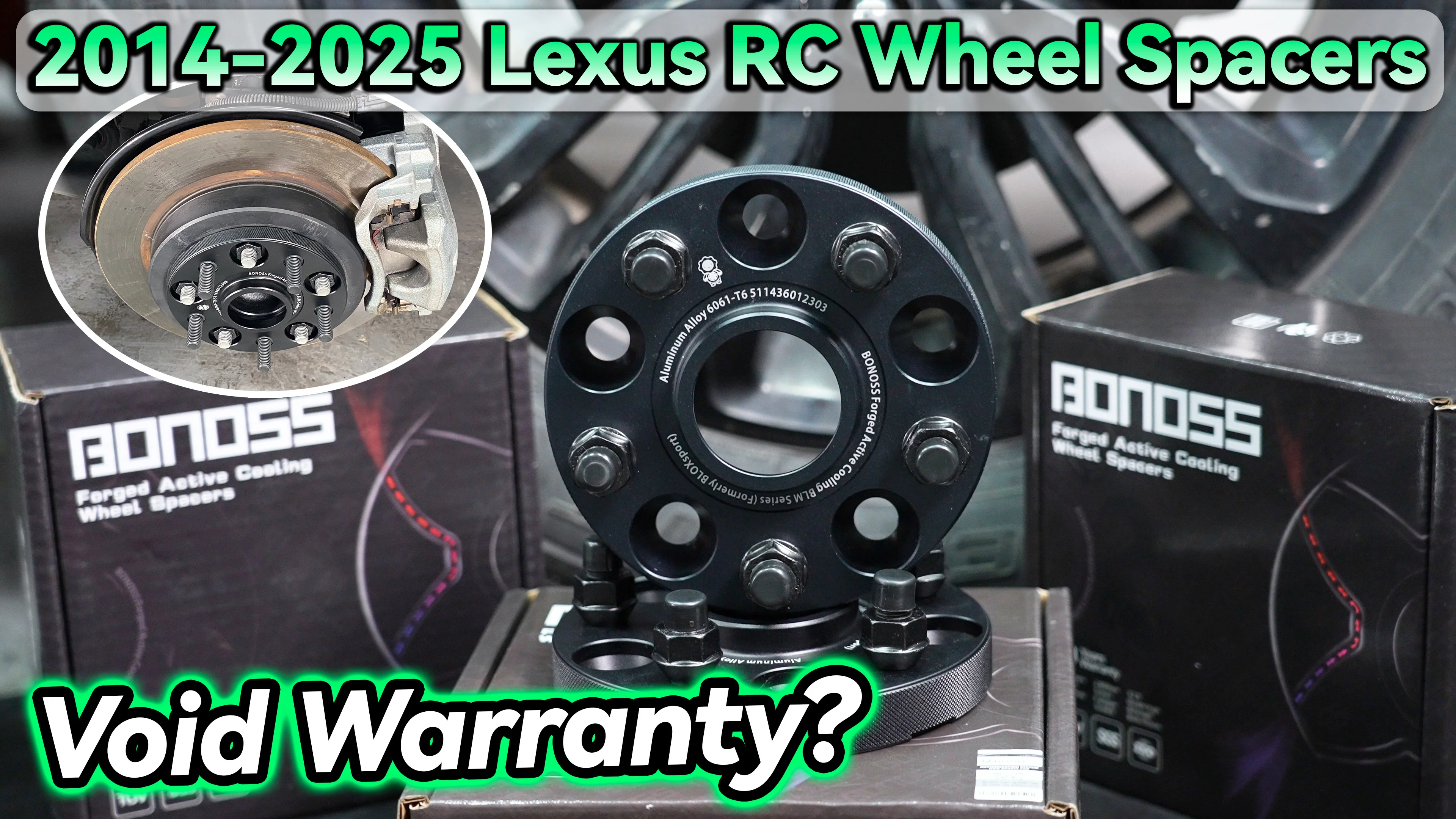 Will Installing Wheel Spacers Void Your Lexus RC Warranty? BONOSS