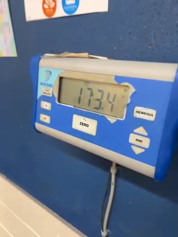 Watch brandon riggan's Weight: 173.4 pounds