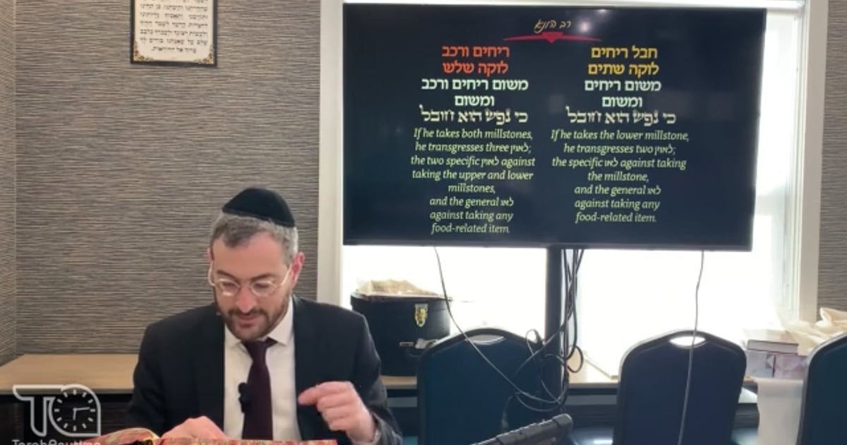 R' Shlomo Schwartzberg | Masechet Bava Metzia Daf 115