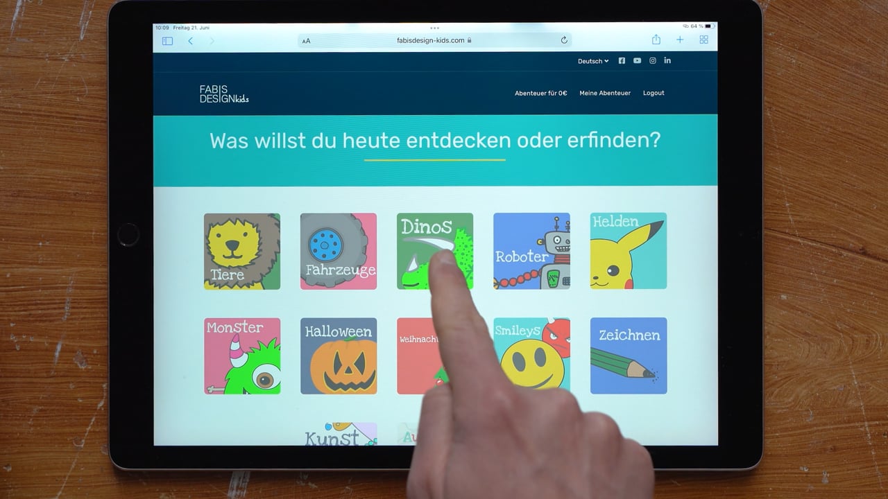FABI’s Kreativclub – Zeichen-Videokurs für Kinder
