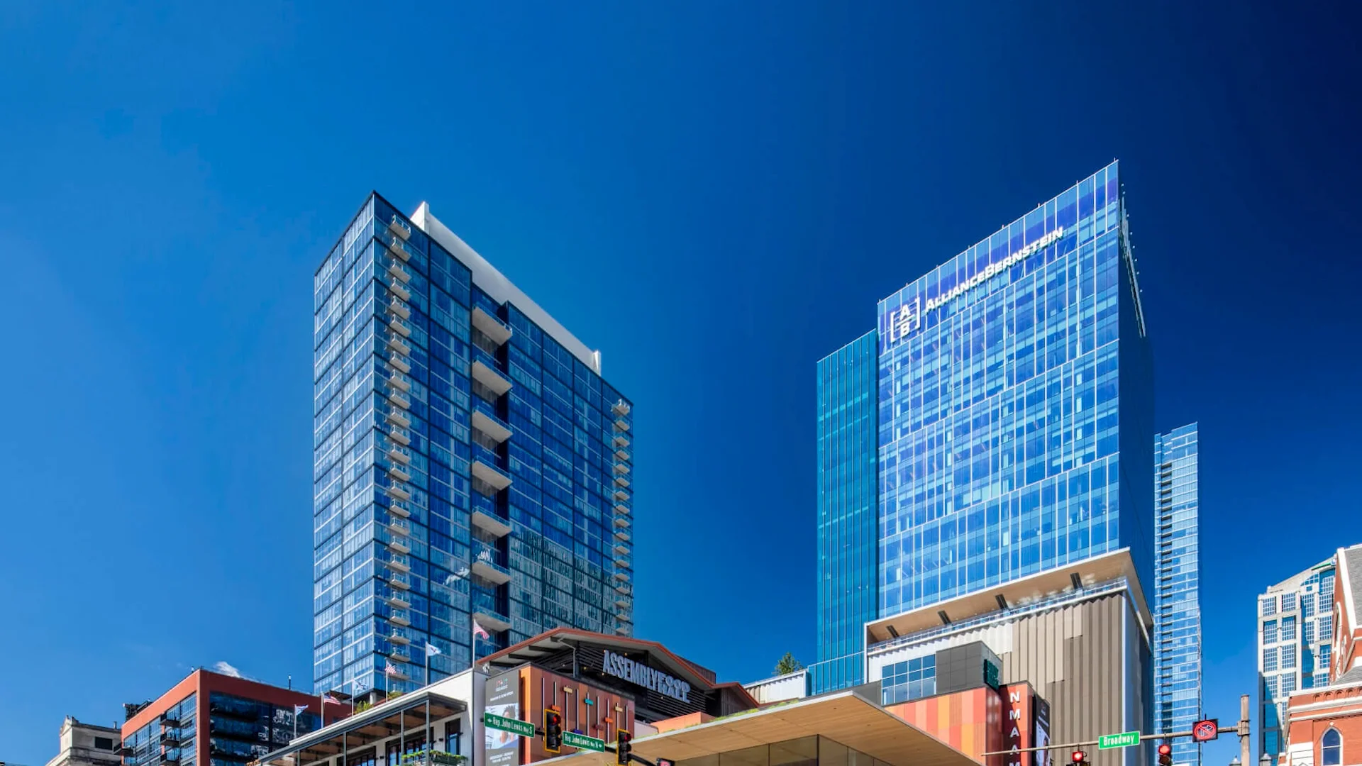 ベルナール・ビュッフェ「NEW YORK-Downtown Broadway」 Daytonian in Manhattan: The Broadway Fashion Building - No