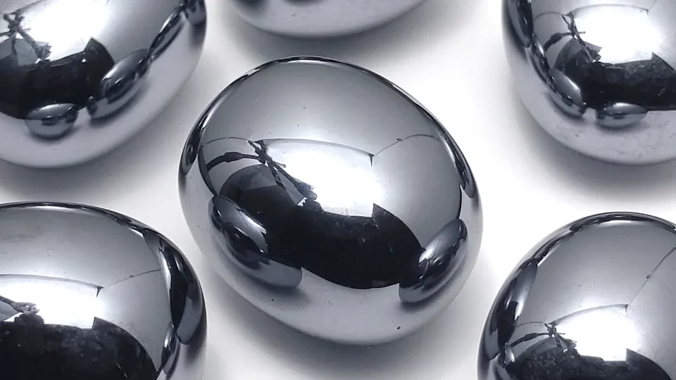 高純度テラヘルツ鉱石 タンブル（パームストーン・握り石） 5個