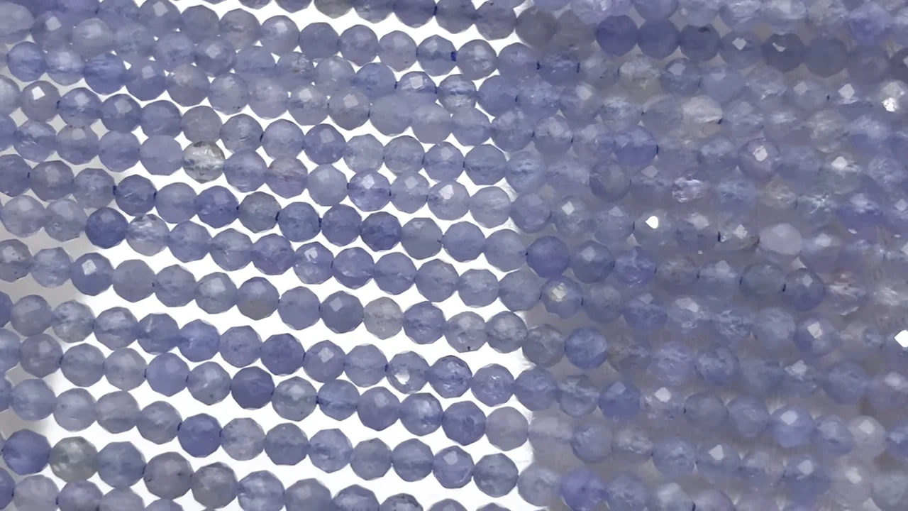 タンザナイト（産地・タンザニア） 極小ラウンドカット2mm ｜天然石 