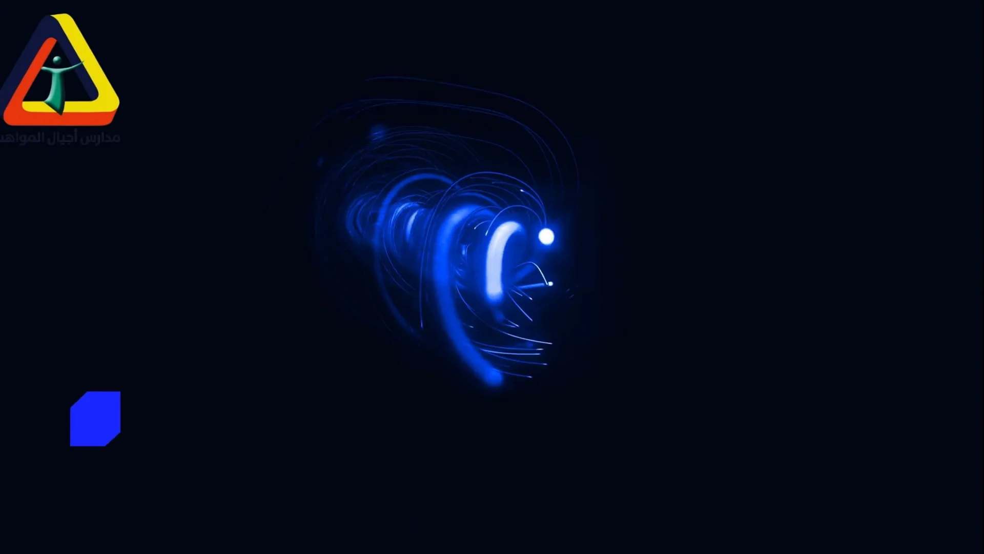Blue and Black Gradient Abstract YouTube Intro Video on Vimeo
