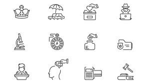 Legacy and Inheritance Icons, an Icon by Prosymbols (Thumbnail 2 of 6)