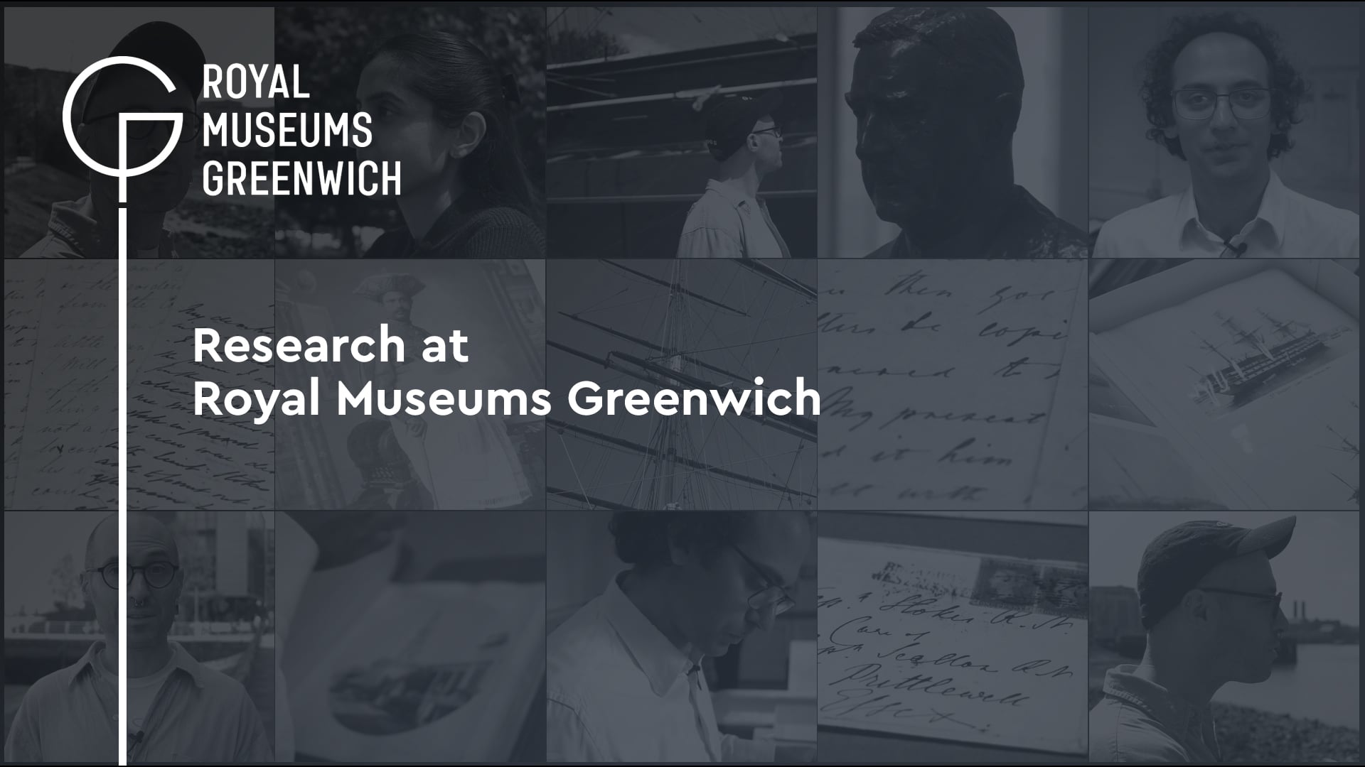 Research at Royal Museums Greenwich Trailer