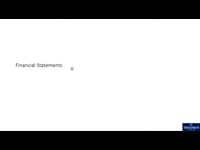 Financial Statements