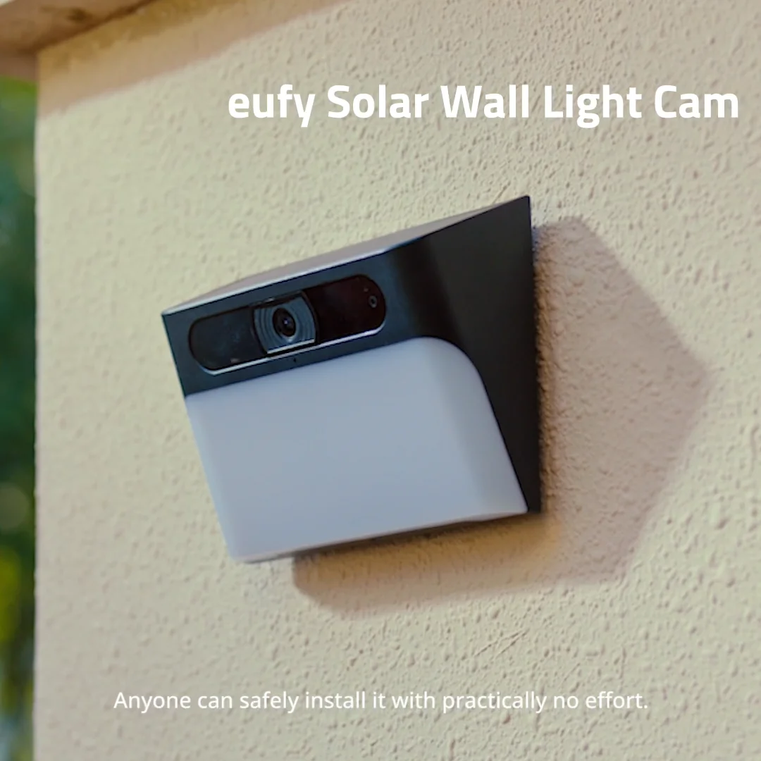 eufy Security Solar Wall Light Cam S120 | Harvey Norman
