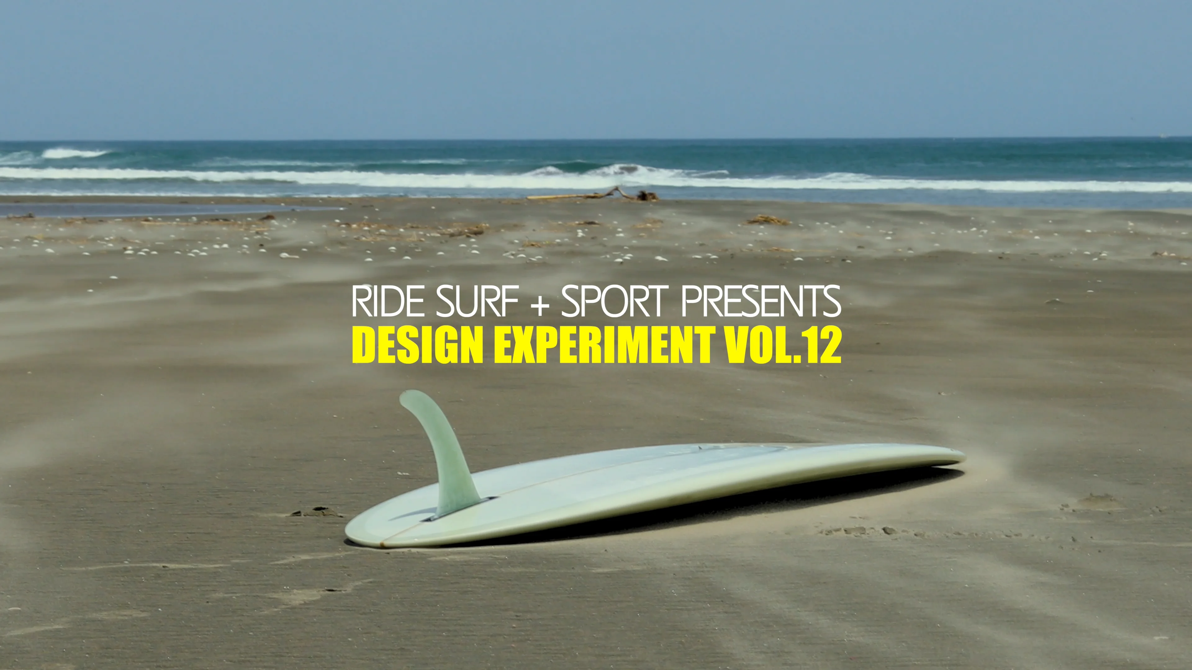 Design Experiment Vol.12 with Surfboards by Todd Pinder｜RIDE SURF