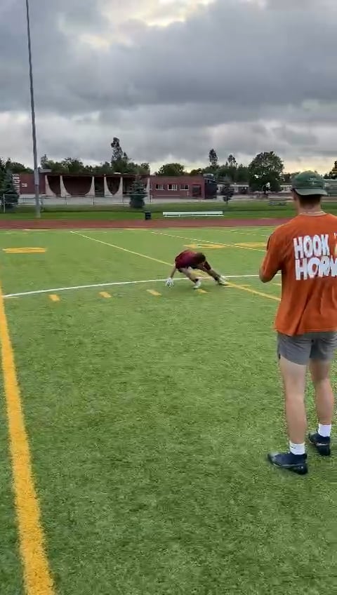 Watch PurpleShift athlete's 5-10-5 Agility: 4.56 seconds