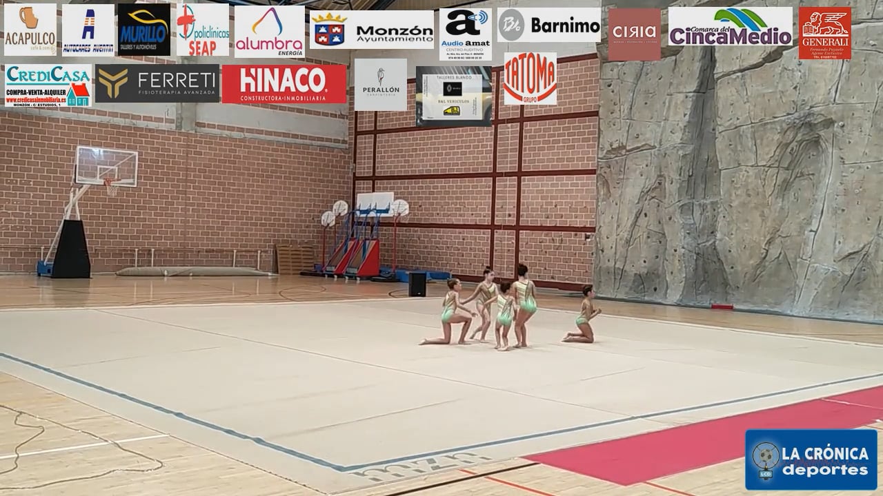 EL  CLUB RÍTMICA  MONZÓN CELEBRÓ SU FIN  DE CURSO