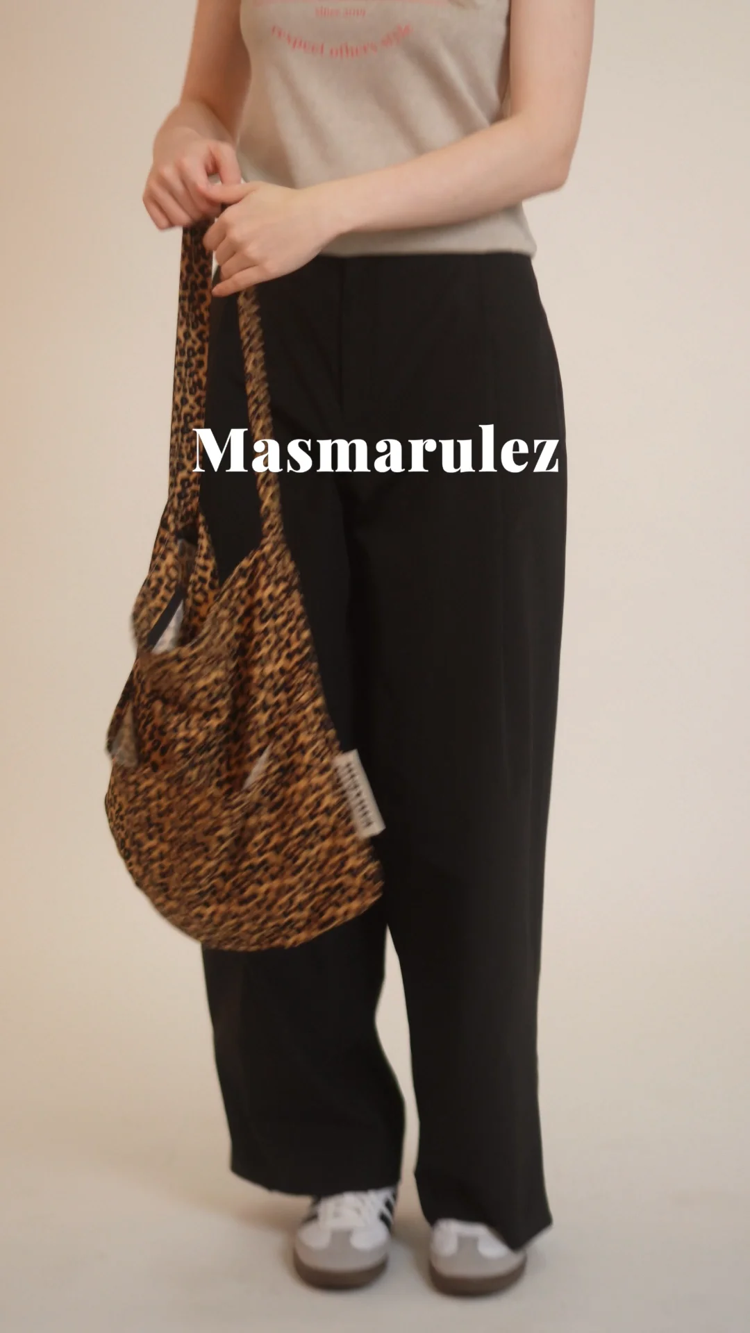 Rabbit eco bag_Leopard : Masmarulez [마스마룰즈]