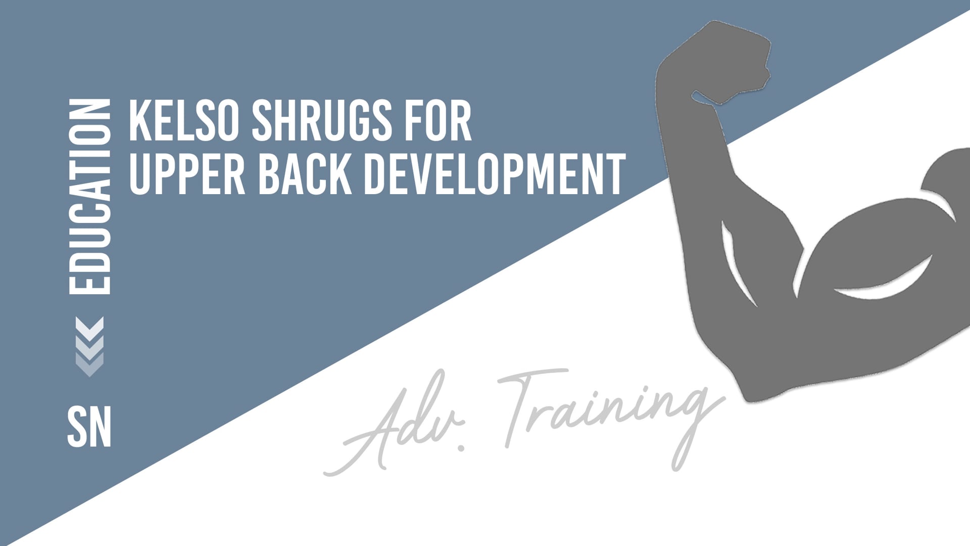 Kelso Shrugs for Upper Back Development