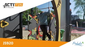 Pass-wall J5920® aree giochi acti’fun acti’ninja video