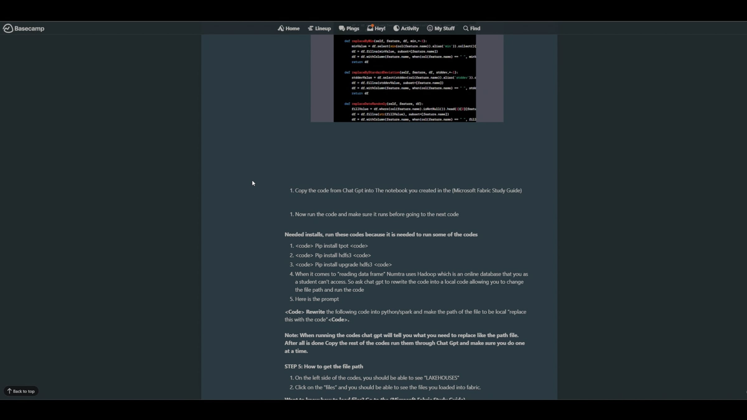 Going over Numtra_Nexus max to fabric study guid | Videos & Movies on Vimeo