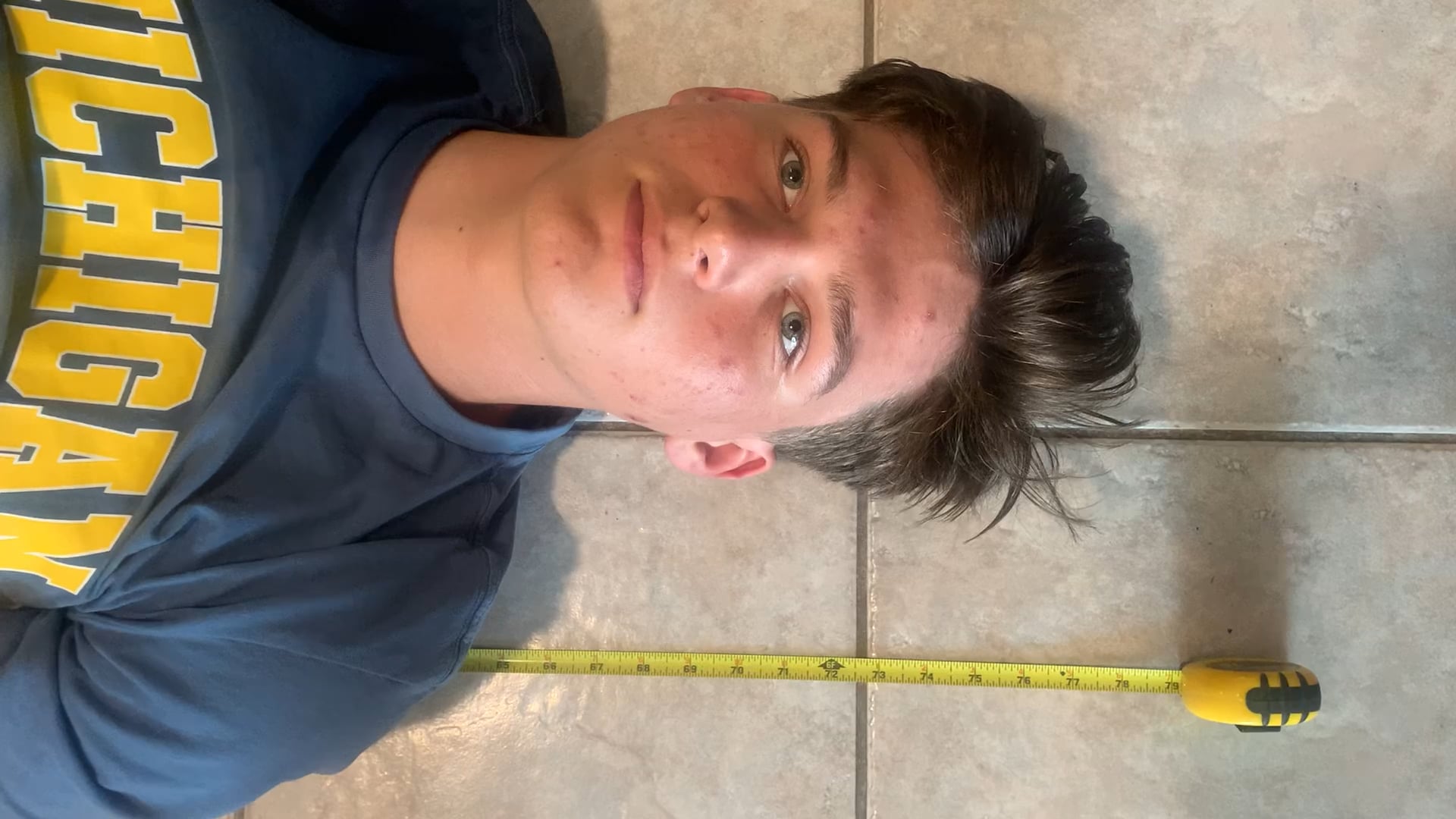 Watch nikolas mcconkey's Height: 75.2 inches