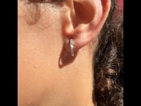 Diamond 14k Creole Earrings 16211-8754