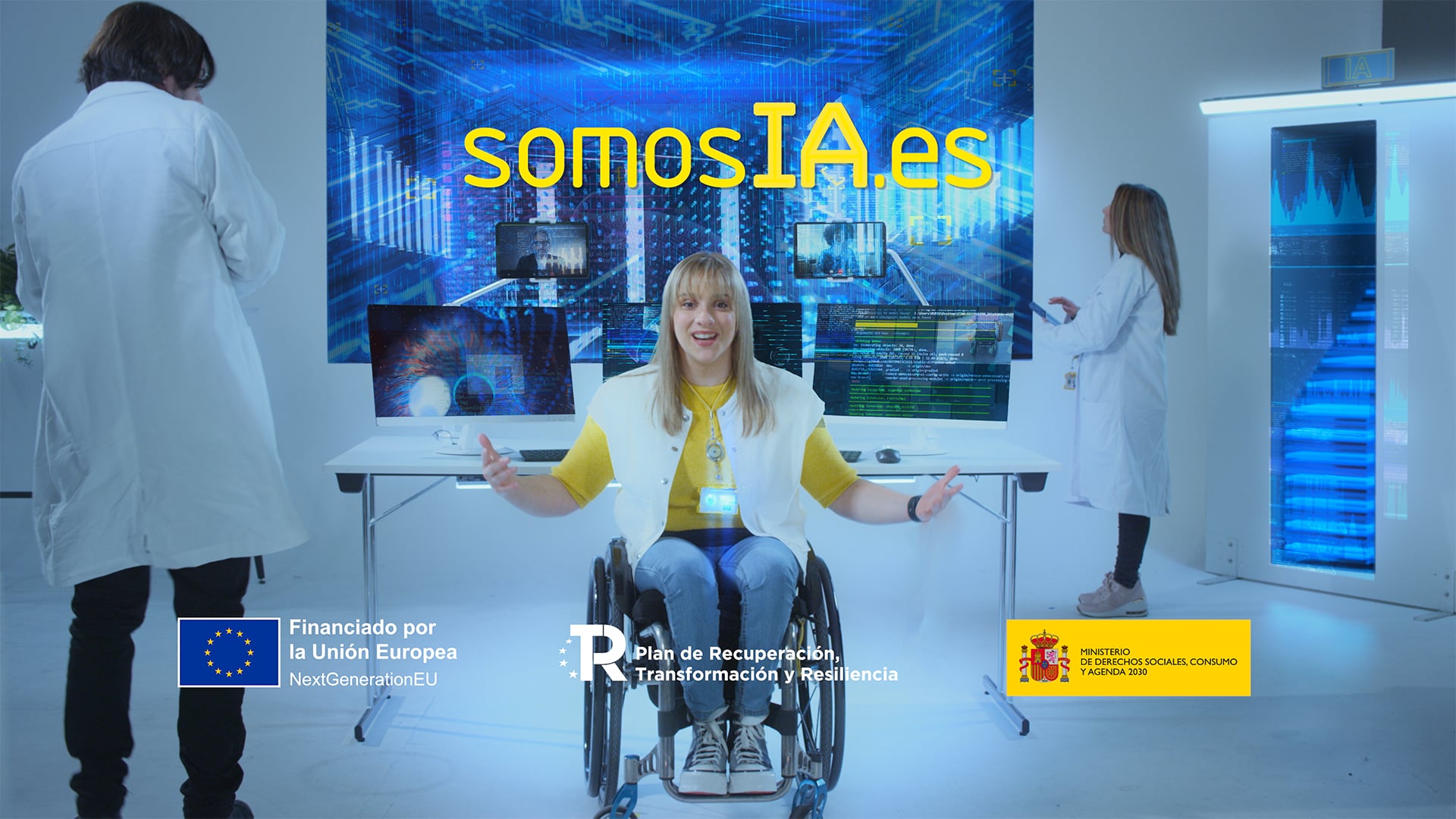 Campaña #SomosIA  - Fundación ONCE - Versión horizontal