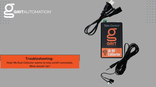 Troubleshooting: Dust Collector Missing Commands