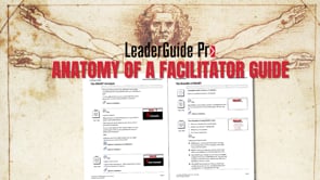 The Anatomy of a Facilitator Guide