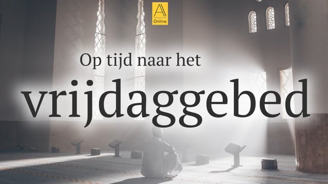 Op tijd naar het vrijdaggebed