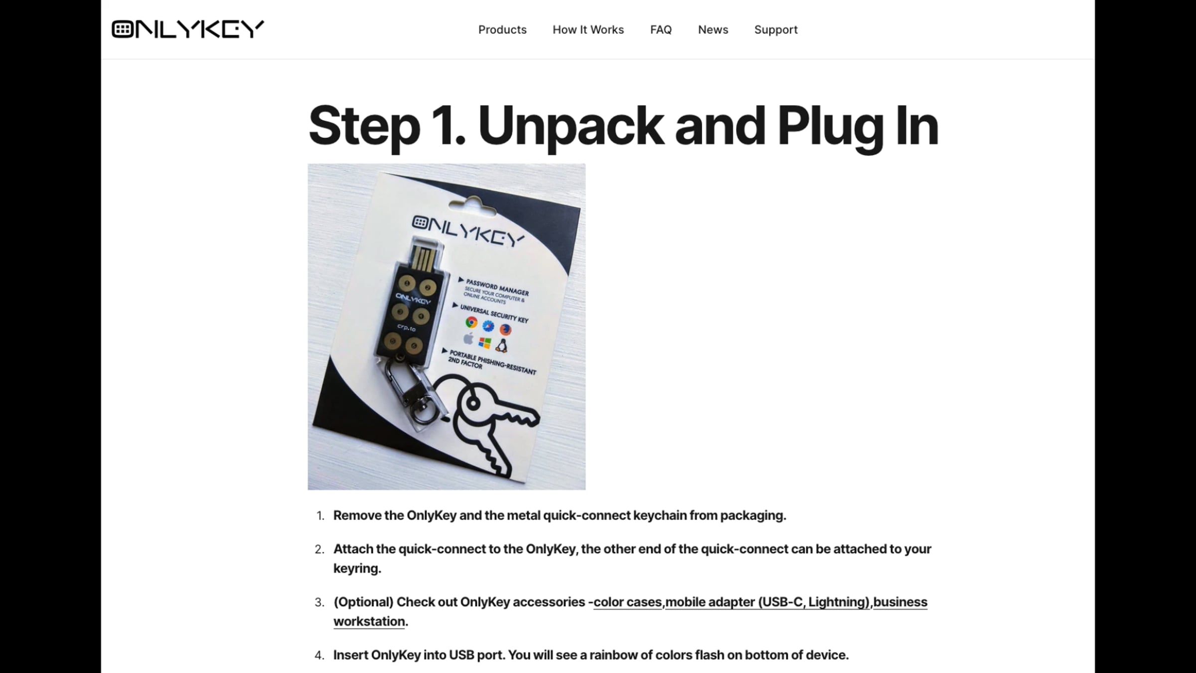 How-To: OnlyKey Setup | Videos & Movies on Vimeo