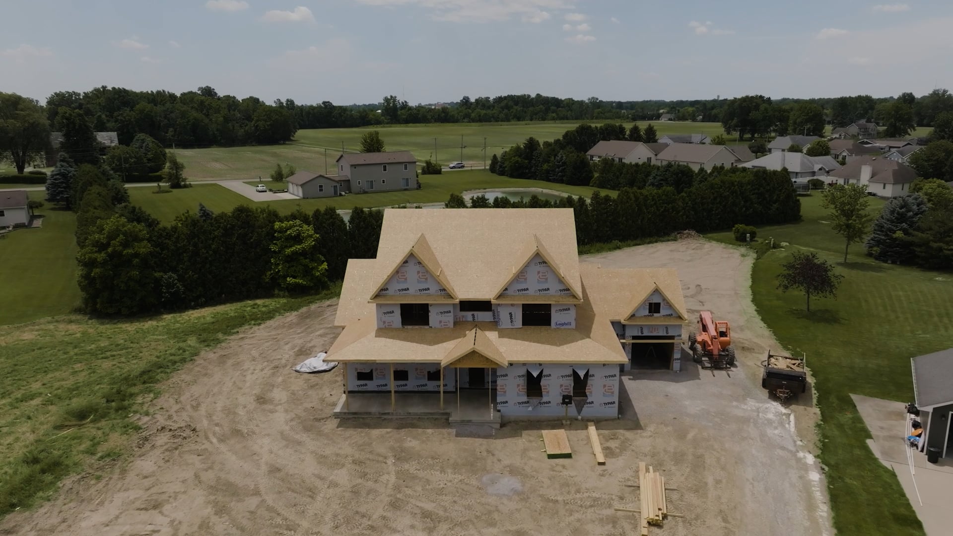 Arrowhead House: Mid-Build Walkthrough