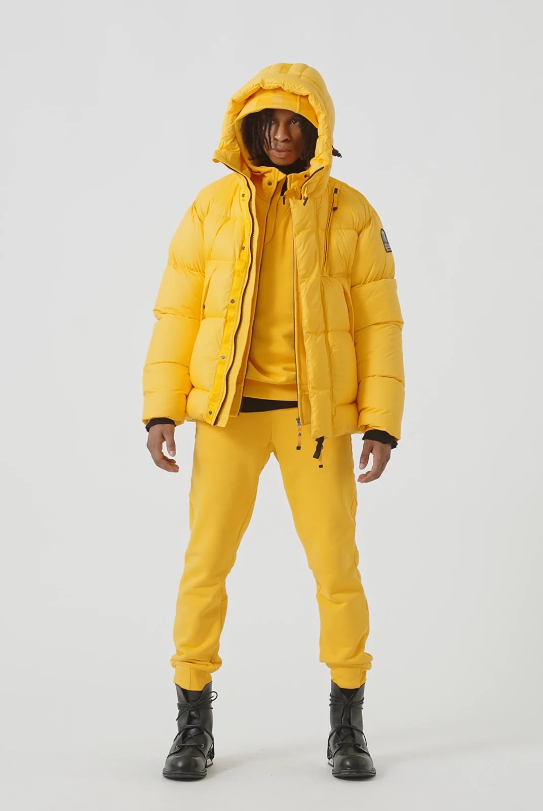 Cloud - フード付きダウンジャケット YELLOW | Parajumpers® Cloud - フード付きダウンジャケット YELLOW | Parajumpers®