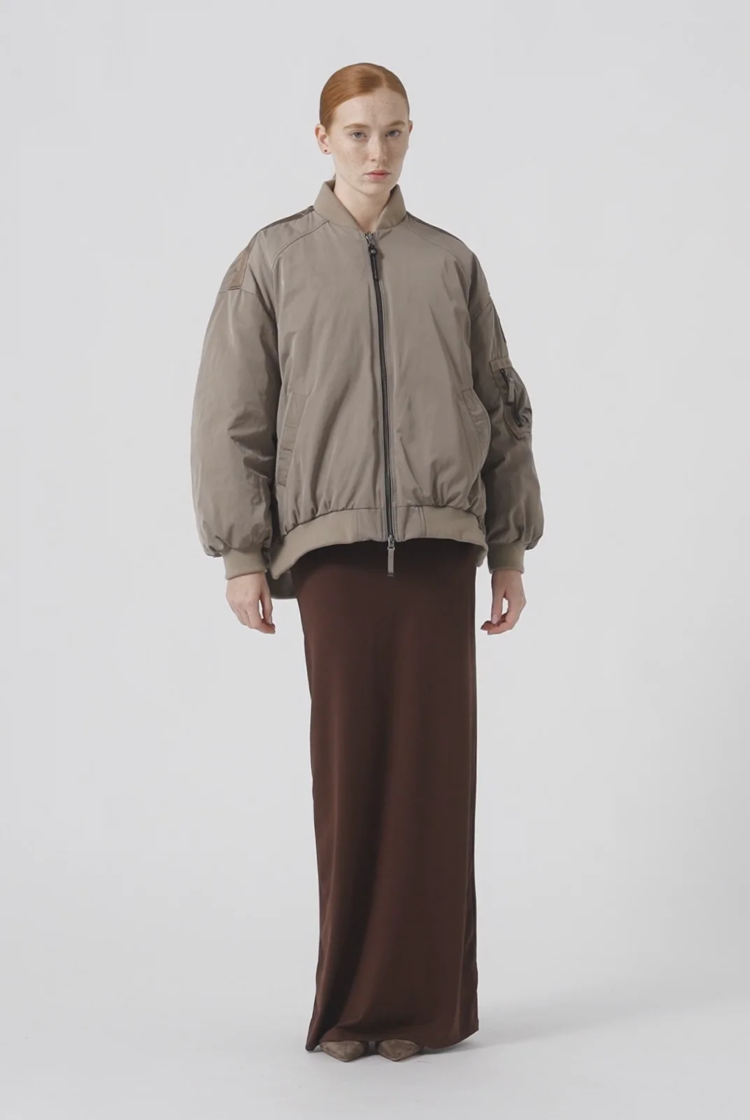 ジャケット・アウター troubled waters Waxed Parachute Bomber troubled waters Waxed Parachute Bomber