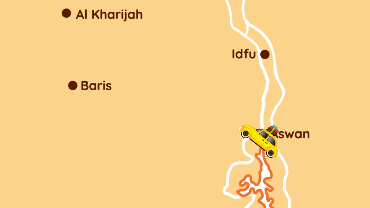 aswan to siwa
